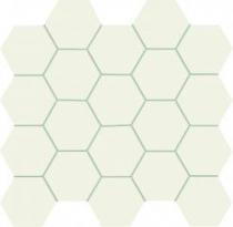 All in white - white fali mozaik 24,8x30,6